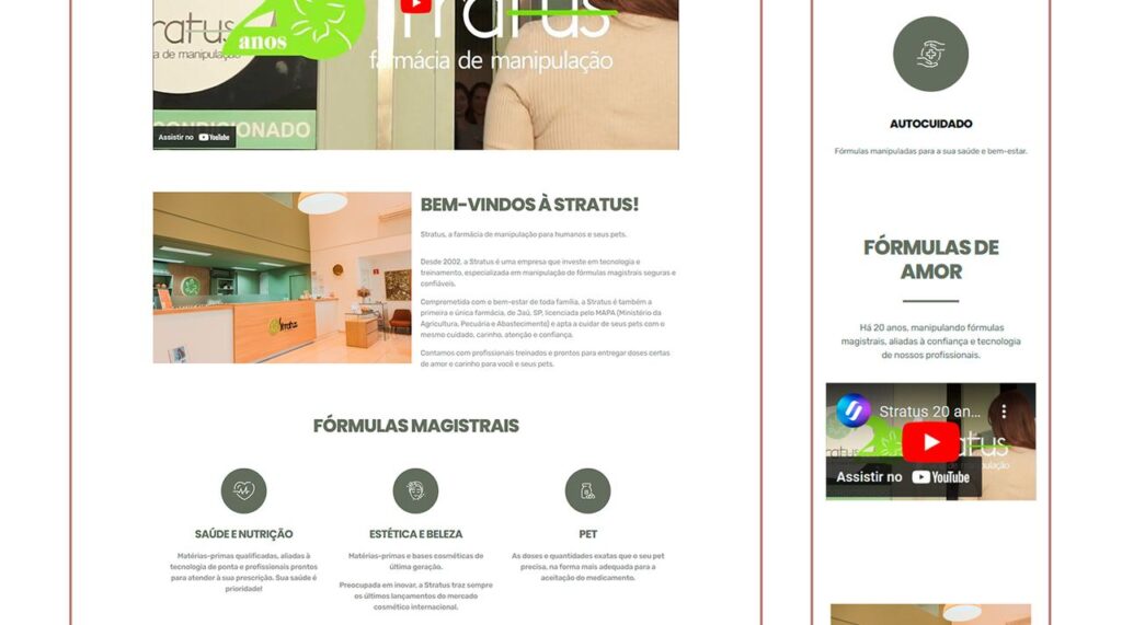 Projeto da Moinho para Stratus Farmácia