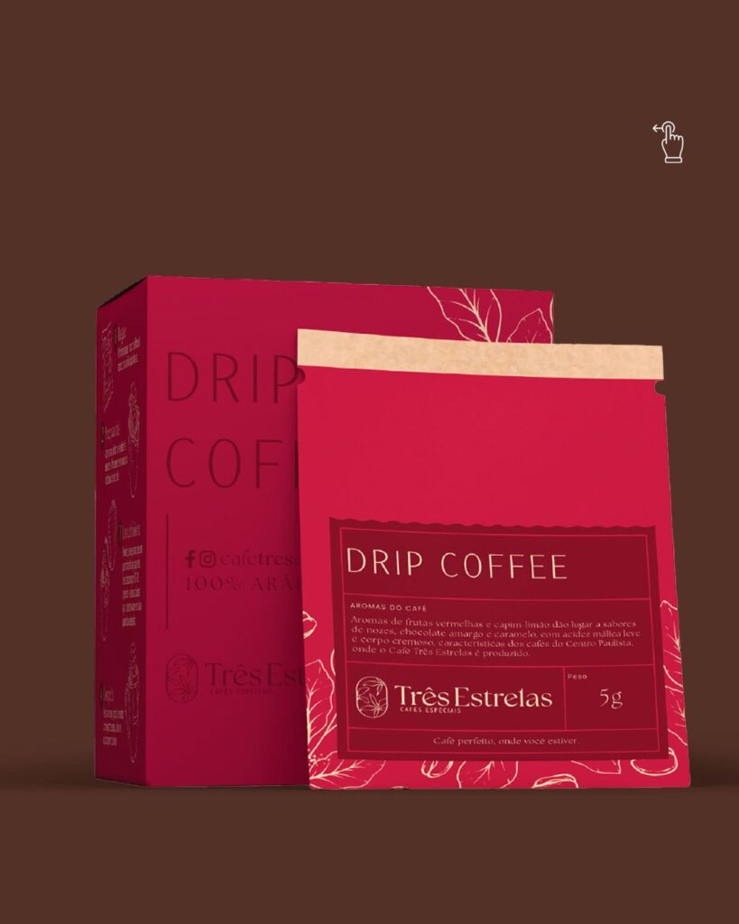 Projeto da Moinho para Café Três Estrelas