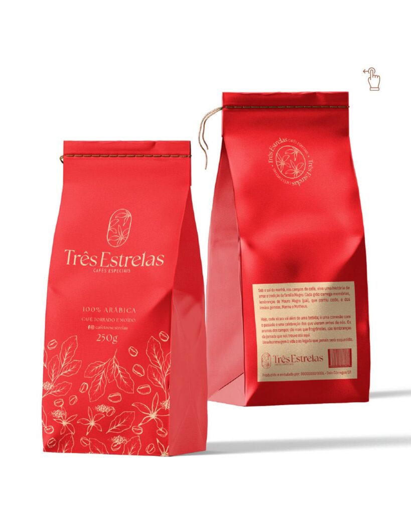 Projeto da Moinho para Café Três Estrelas
