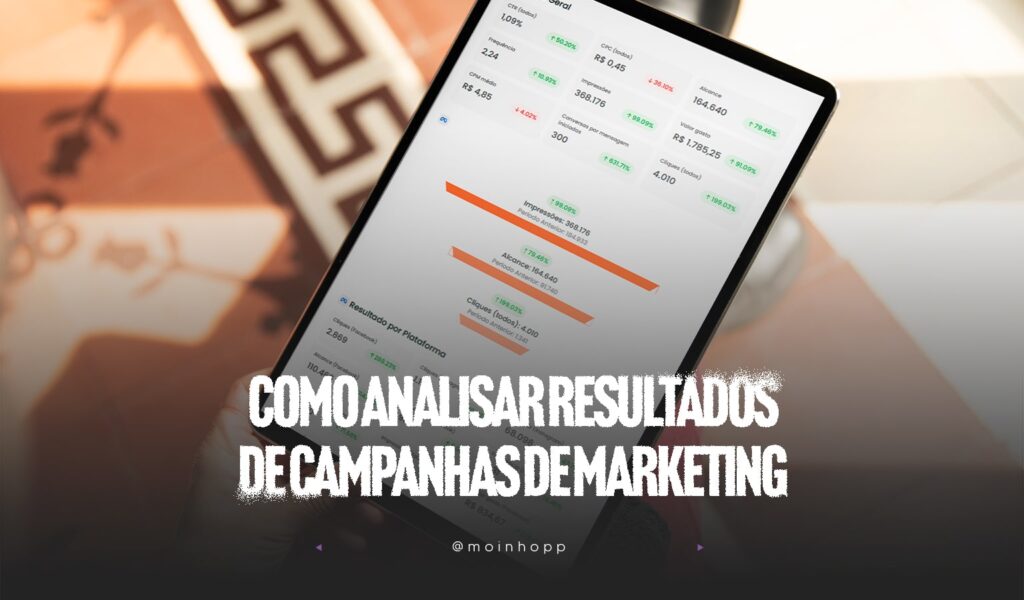 Como analisar resultados de campanhas de marketing?