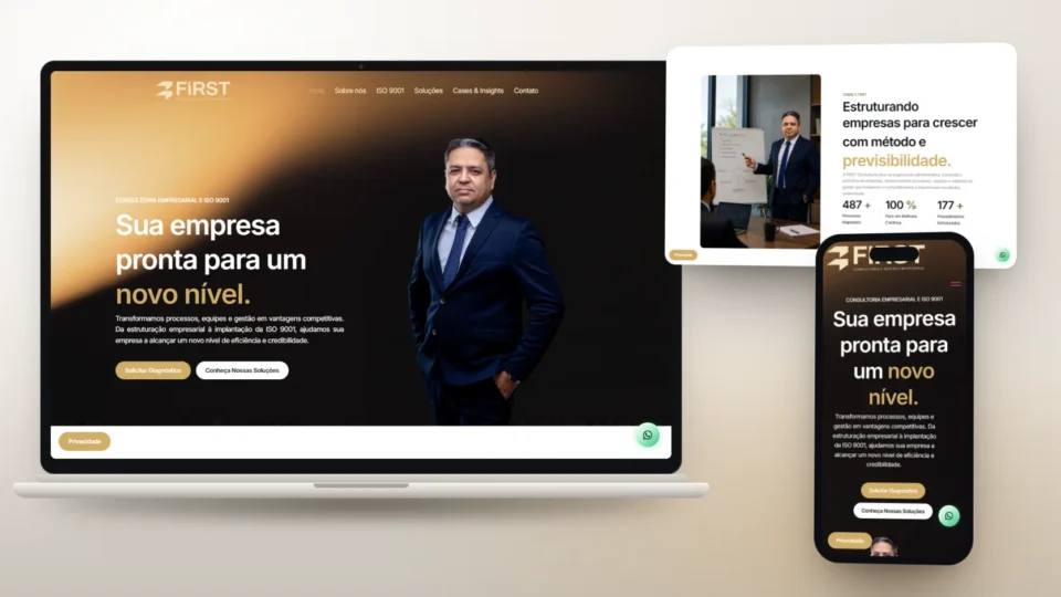 Projeto da Moinho para FIRST Consultoria