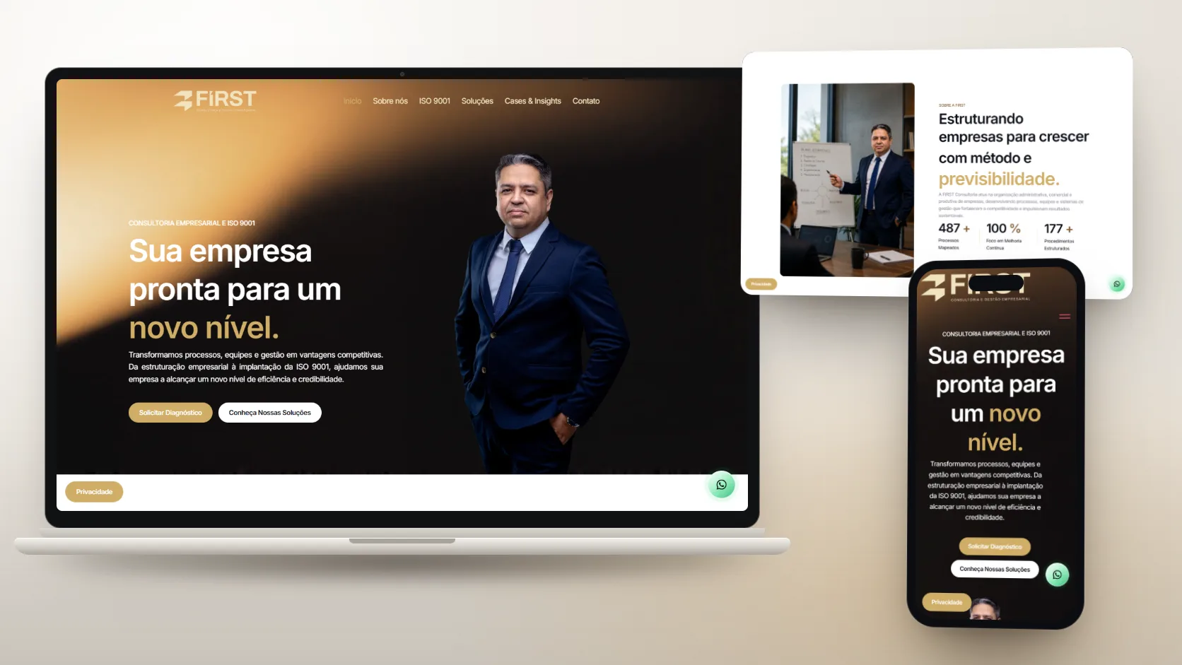 Projeto da Moinho para FIRST Consultoria