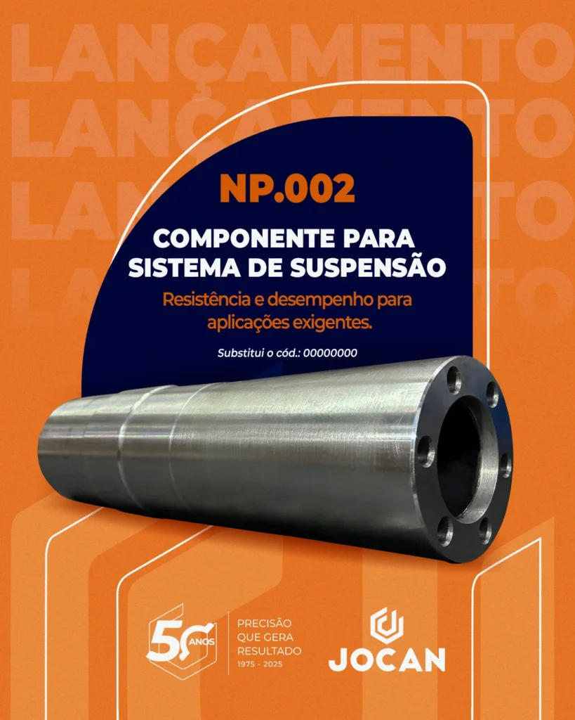 Peça de comunicação da Jocan Metalúrgica: Jocan_post_Lancamento